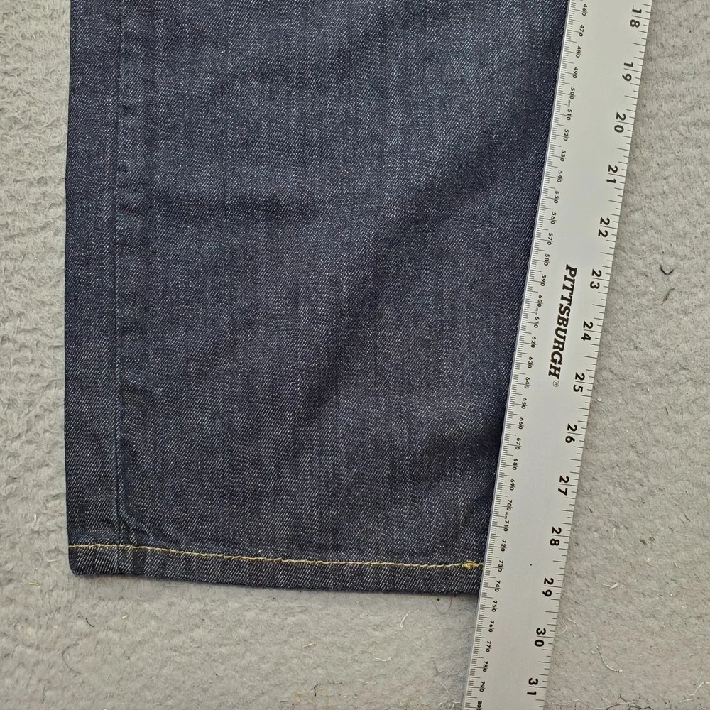 Levi's 559 Straight Leg Jeans Mens 44x30 Blue Relaxed Fit‎ Red Tab Single Stitch